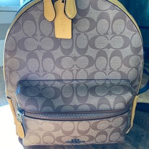 EUC Coach Charlie Signature Backpack